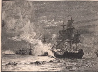 Der Vermittler durchbricht den Boom bei La Rochelle AD 1810